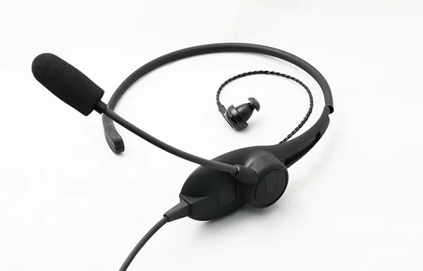 クリスタルマイク + LOCK PTTスイッチセット Amazon | PTTボタン付きネックセットマイク NS1-PTT V2